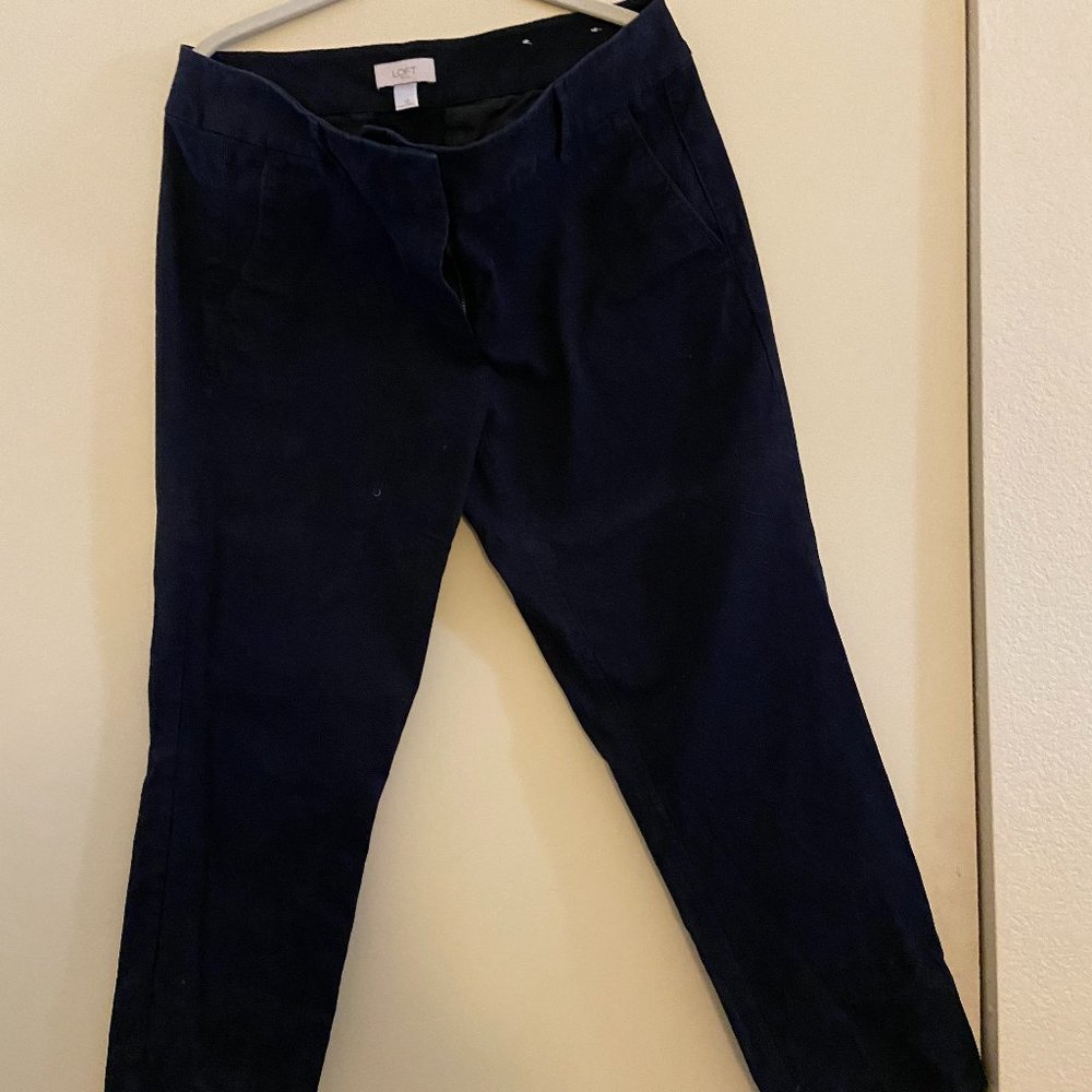 Loft Black  Pants - Size 12